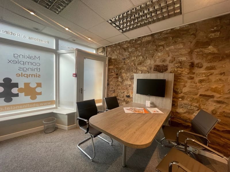 The meeting room at the PBS office